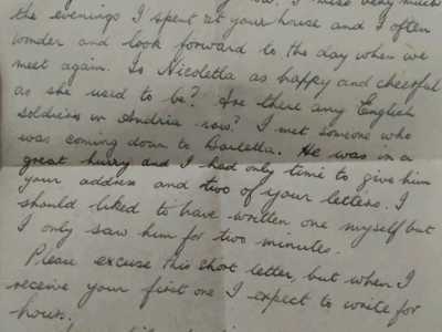 Epistole che si concludono sempre con un �All my love, darling, from your Bill�...